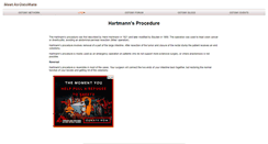 Desktop Screenshot of hartmannprocedure.org